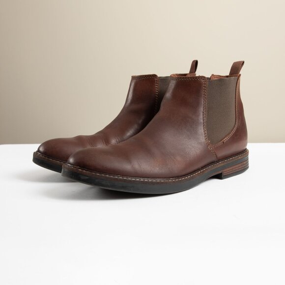 Clarks Men\'s Ultimate Comfort Collecton Brown Chelsea Boots Size 9M main image 10